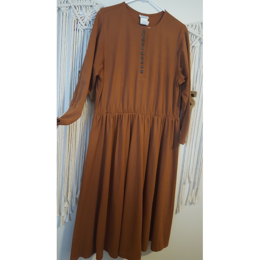 Camel colored dress